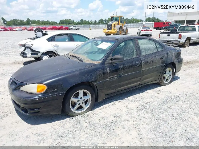 2000 Pontiac Grand Am Gt1 VIN: 1G2NV52EXYM809446 Lot: 42556675