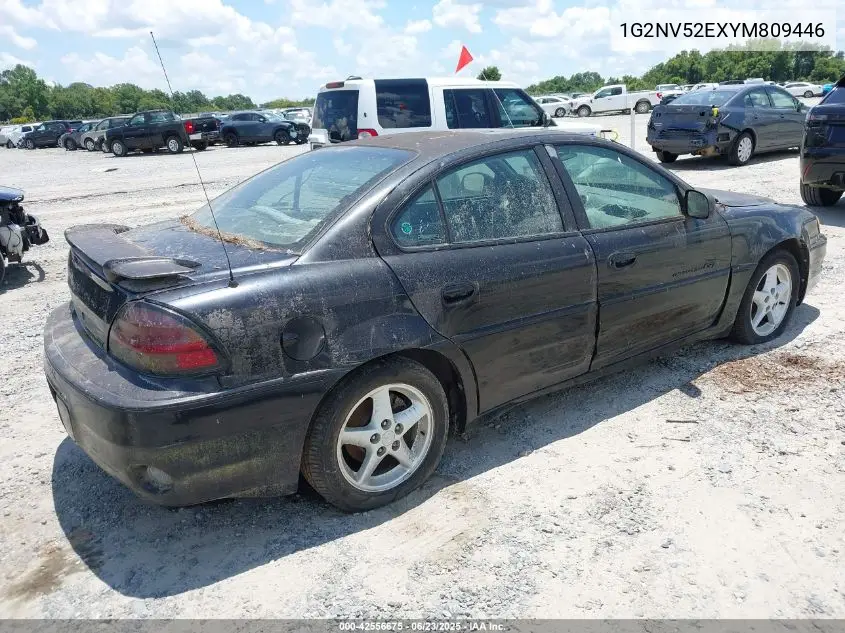 2000 Pontiac Grand Am Gt1 VIN: 1G2NV52EXYM809446 Lot: 42556675
