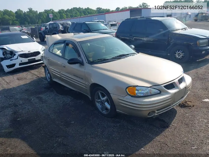 2002 Pontiac Grand Am Se1 VIN: 1G2NF52F12C166052 Lot: 42453555