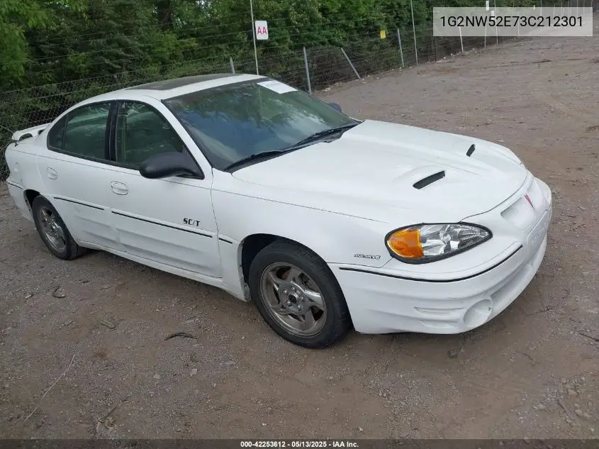 2003 Pontiac Grand Am Gt VIN: 1G2NW52E73C212301 Lot: 42253612