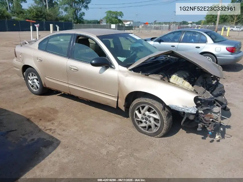 2003 Pontiac Grand Am Se1 VIN: 1G2NF52E23C332961 Lot: 42516256