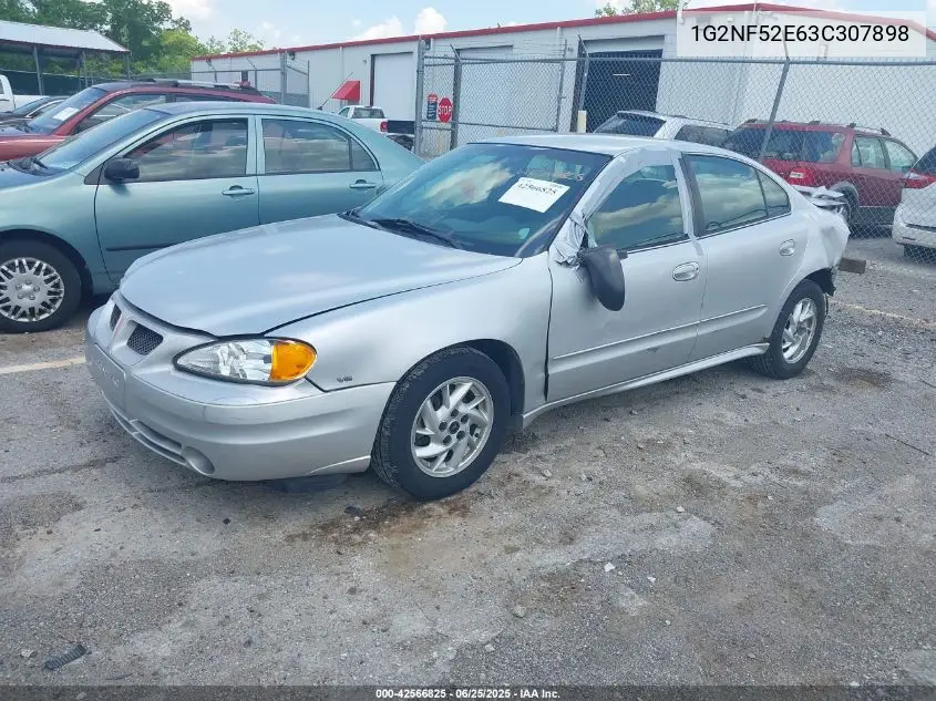 2003 Pontiac Grand Am Se1 VIN: 1G2NF52E63C307898 Lot: 42566825