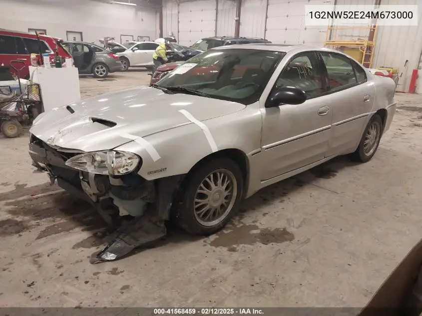 2004 Pontiac Grand Am Gt VIN: 1G2NW52E24M673000 Lot: 41568459