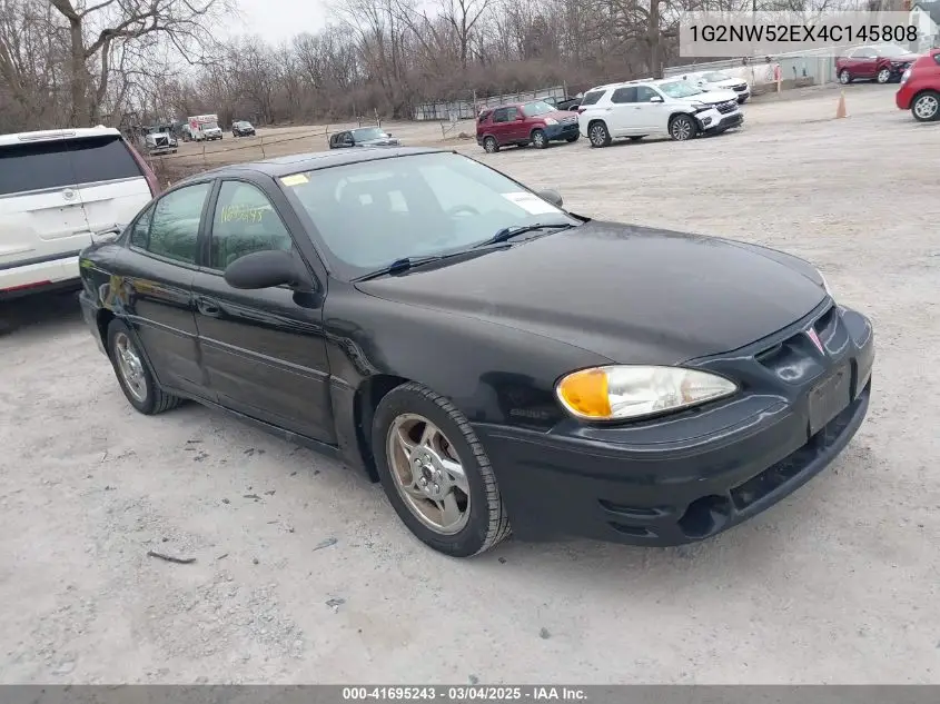 2004 Pontiac Grand Am Gt VIN: 1G2NW52EX4C145808 Lot: 41695243