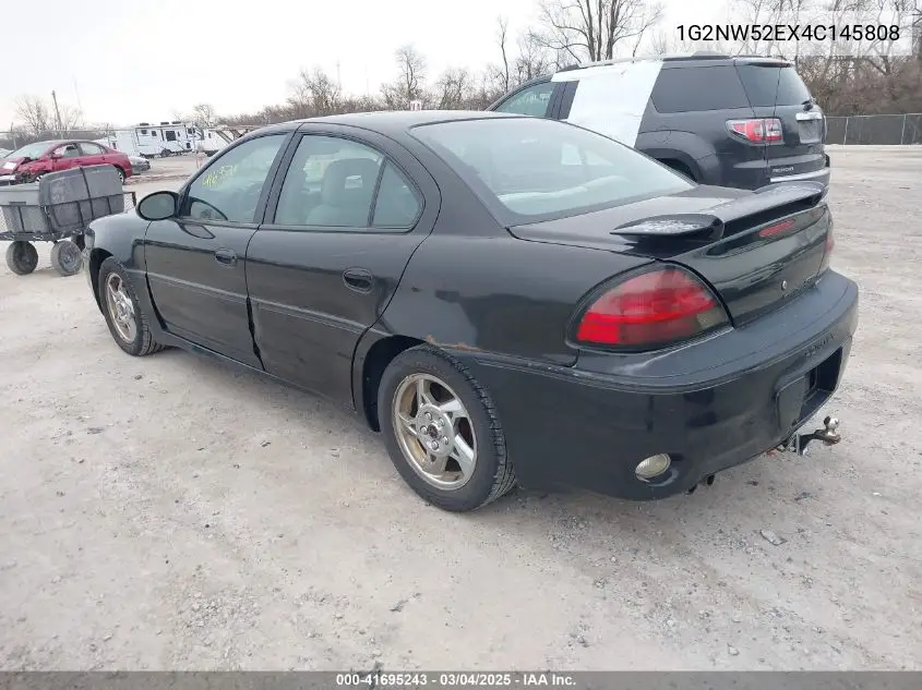 2004 Pontiac Grand Am Gt VIN: 1G2NW52EX4C145808 Lot: 41695243