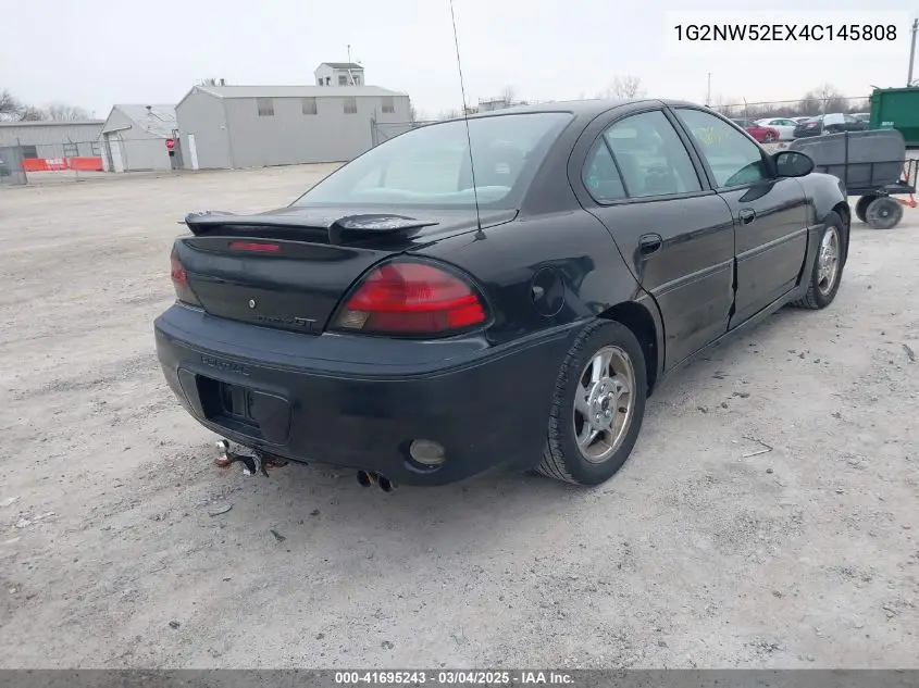 2004 Pontiac Grand Am Gt VIN: 1G2NW52EX4C145808 Lot: 41695243