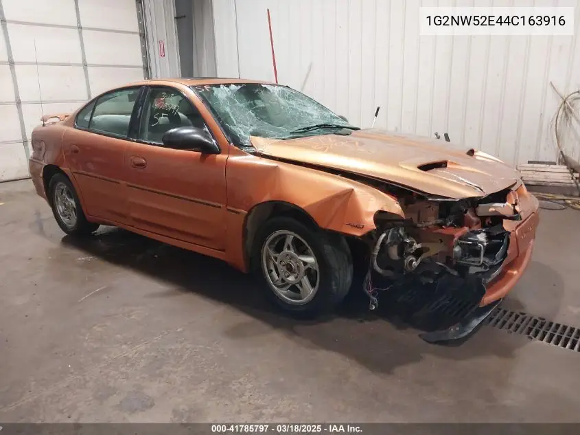 2004 Pontiac Grand Am Gt VIN: 1G2NW52E44C163916 Lot: 41785797