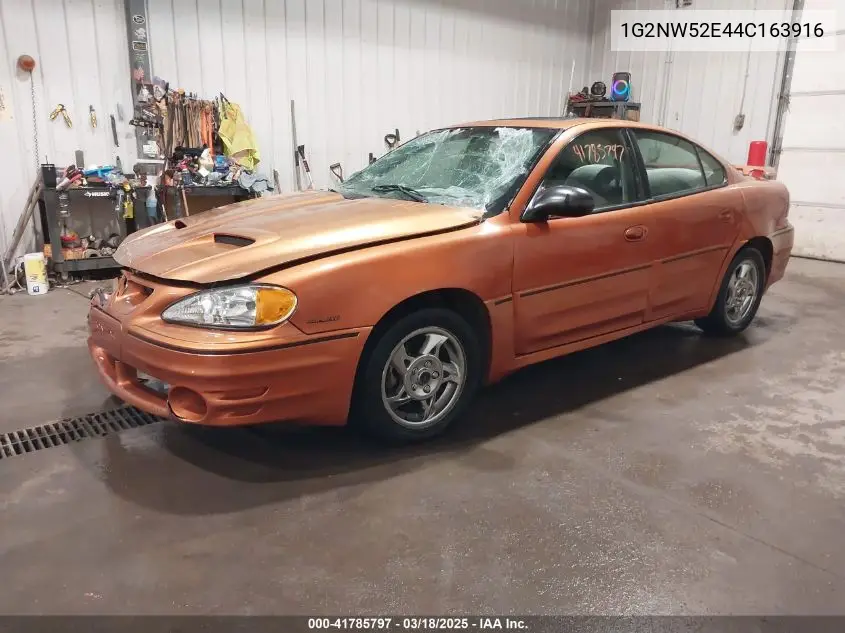 2004 Pontiac Grand Am Gt VIN: 1G2NW52E44C163916 Lot: 41785797