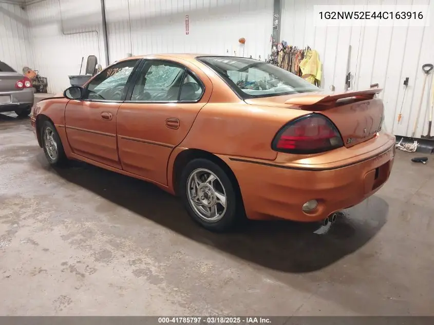 2004 Pontiac Grand Am Gt VIN: 1G2NW52E44C163916 Lot: 41785797