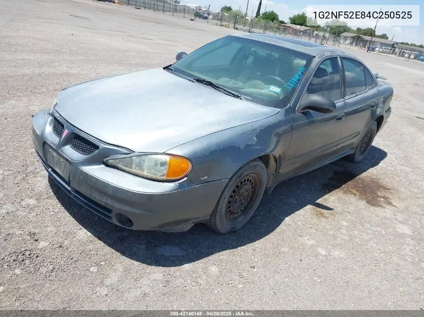 2004 Pontiac Grand Am Se1 VIN: 1G2NF52E84C250525 Lot: 42140148