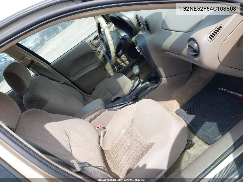 2004 Pontiac Grand Am Se VIN: 1G2NE52F64C108508 Lot: 42143643