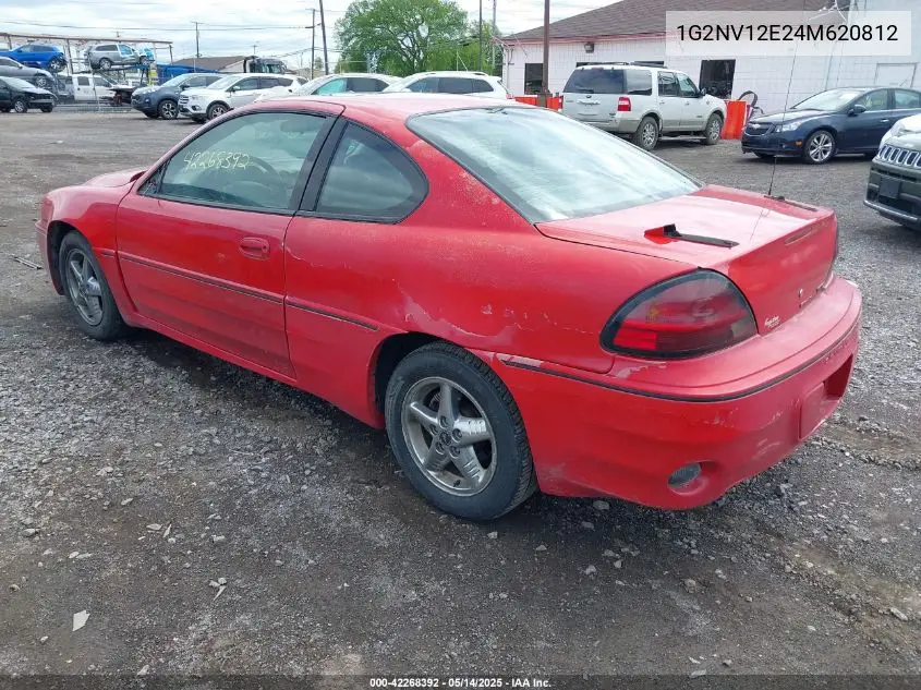 2004 Pontiac Grand Am Gt1 VIN: 1G2NV12E24M620812 Lot: 42268392