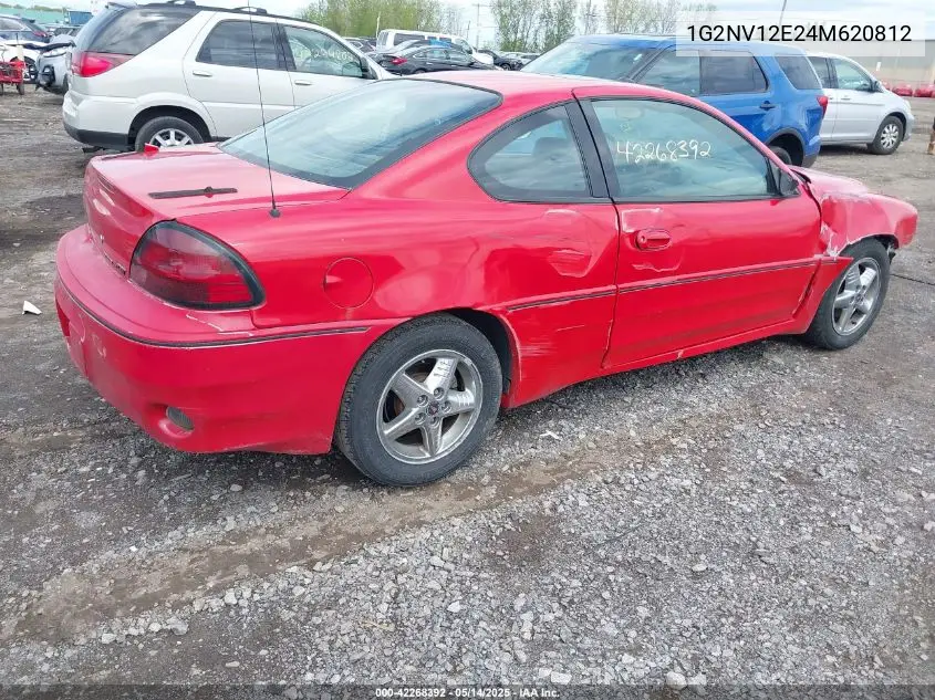 2004 Pontiac Grand Am Gt1 VIN: 1G2NV12E24M620812 Lot: 42268392