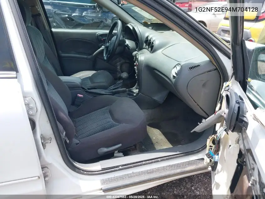 2004 Pontiac Grand Am Se1 VIN: 1G2NF52E94M704128 Lot: 42367553