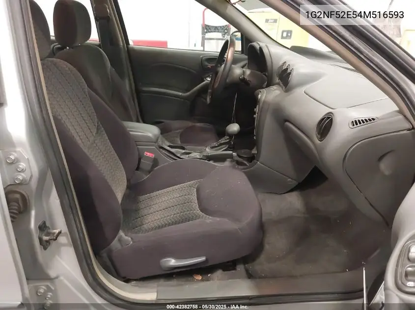 2004 Pontiac Grand Am Se1 VIN: 1G2NF52E54M516593 Lot: 42382758