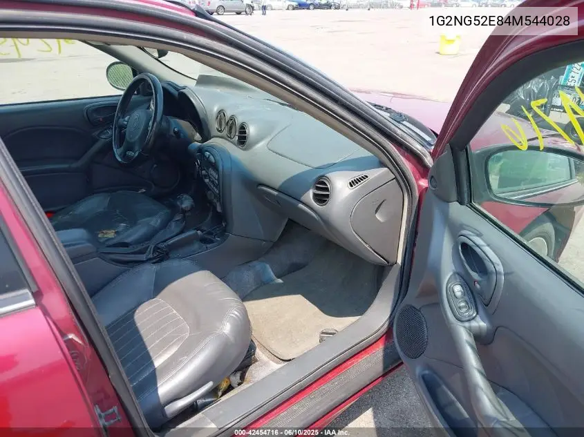 2004 Pontiac Grand Am Se2 VIN: 1G2NG52E84M544028 Lot: 42454716