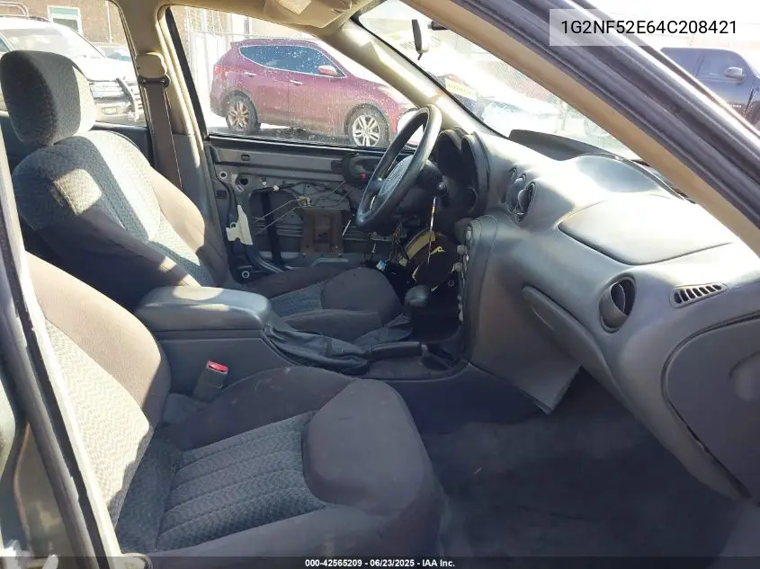 2004 Pontiac Grand Am Se1 VIN: 1G2NF52E64C208421 Lot: 42565209
