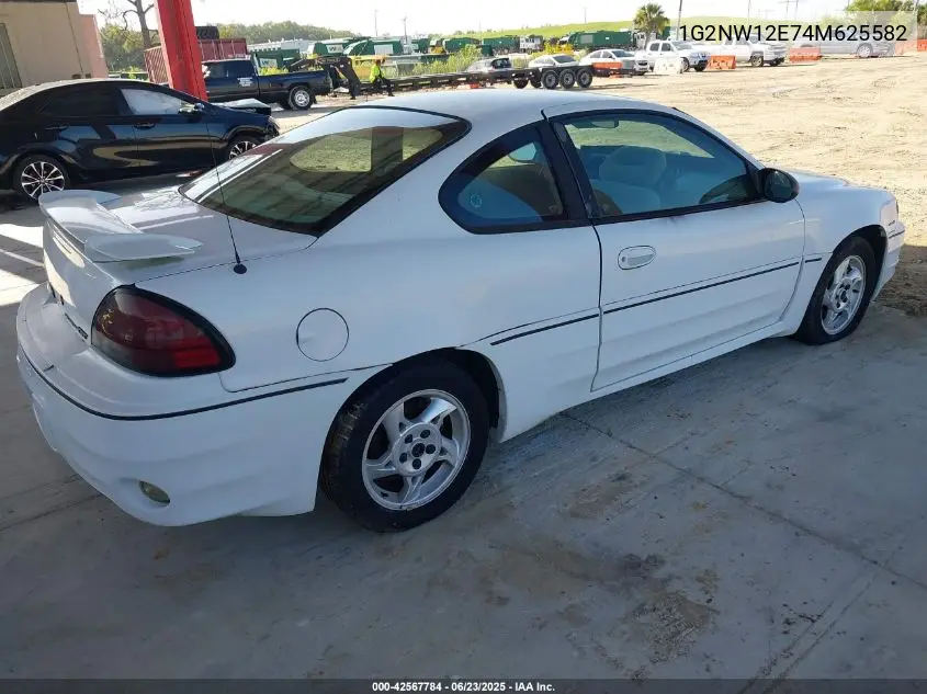 2004 Pontiac Grand Am Gt VIN: 1G2NW12E74M625582 Lot: 42567784