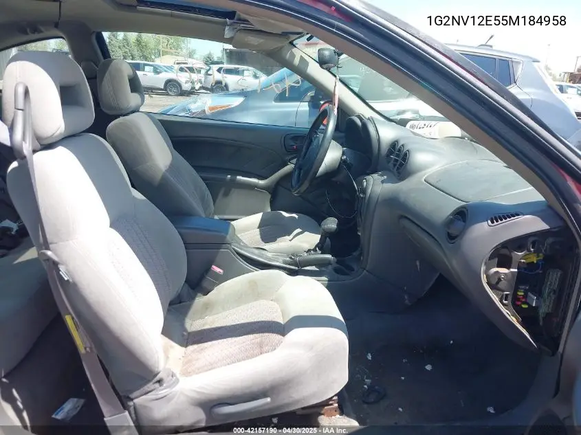2005 Pontiac Grand Am Gt1 VIN: 1G2NV12E55M184958 Lot: 42157190