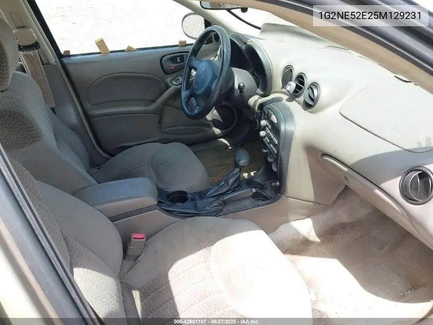 2005 Pontiac Grand Am Se VIN: 1G2NE52E25M129231 Lot: 42601107