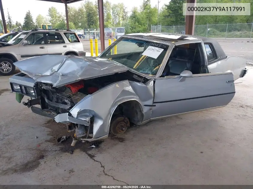 1979 Pontiac Grand Prix VIN: 00002K37Y9A117991 Lot: 42292759