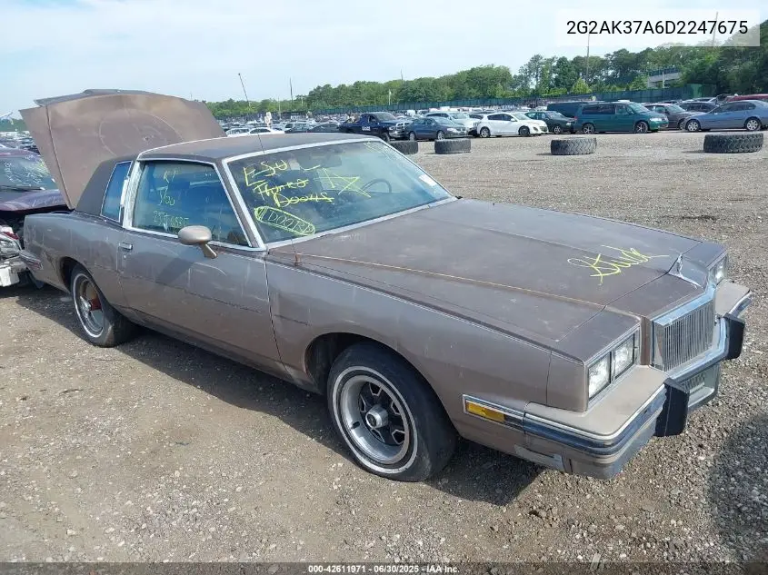 1983 Pontiac Grand Prix Lj VIN: 2G2AK37A6D2247675 Lot: 42611971