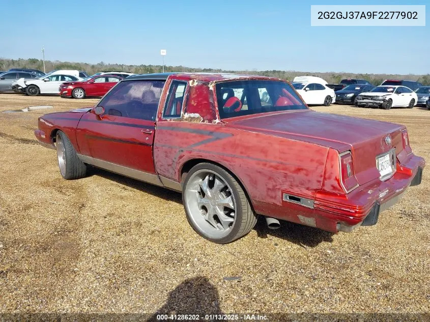 1985 Pontiac Grand Prix VIN: 2G2GJ37A9F2277902 Lot: 41286202