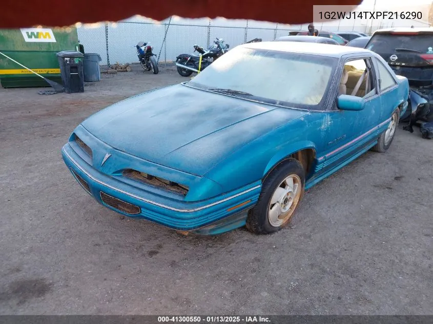 1993 Pontiac Grand Prix Se VIN: 1G2WJ14TXPF216290 Lot: 41300550