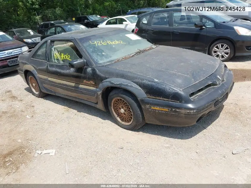 1994 Pontiac Grand Prix Se VIN: 1G2WJ12M6RF245428 Lot: 42646062