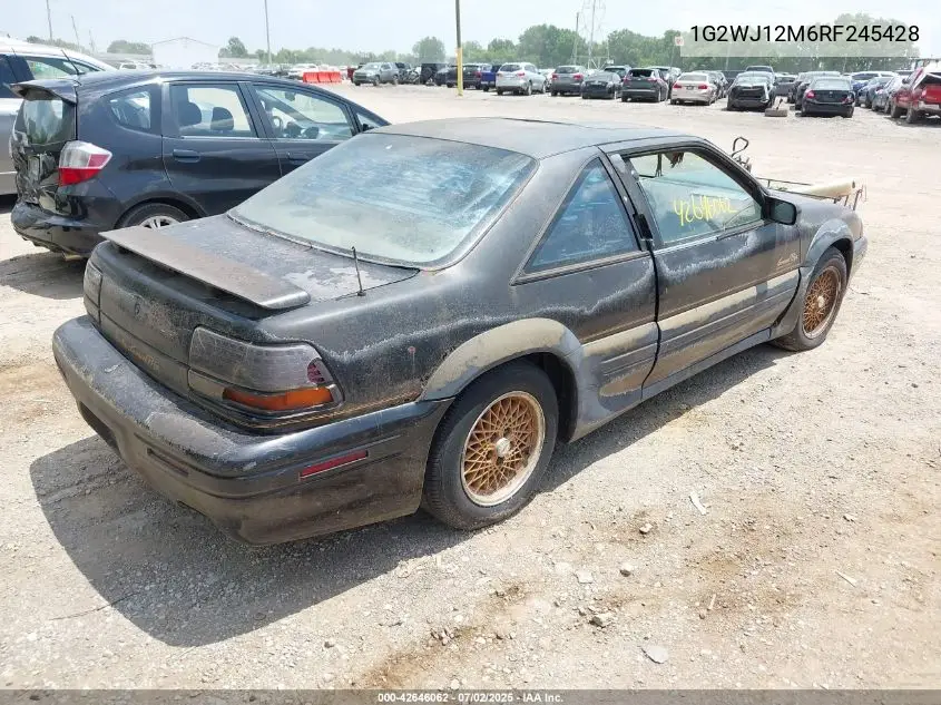 1994 Pontiac Grand Prix Se VIN: 1G2WJ12M6RF245428 Lot: 42646062