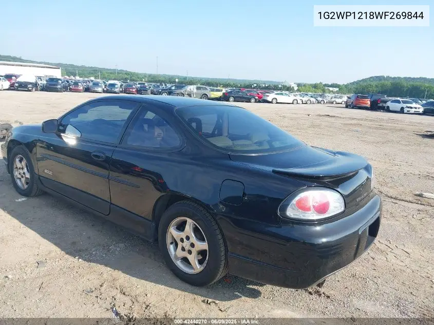 1998 Pontiac Grand Prix Gt VIN: 1G2WP1218WF269844 Lot: 42440270