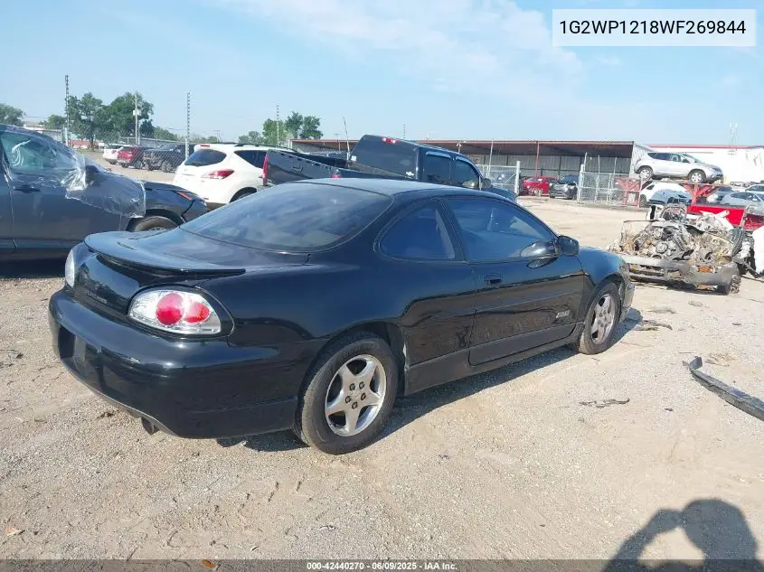 1998 Pontiac Grand Prix Gt VIN: 1G2WP1218WF269844 Lot: 42440270