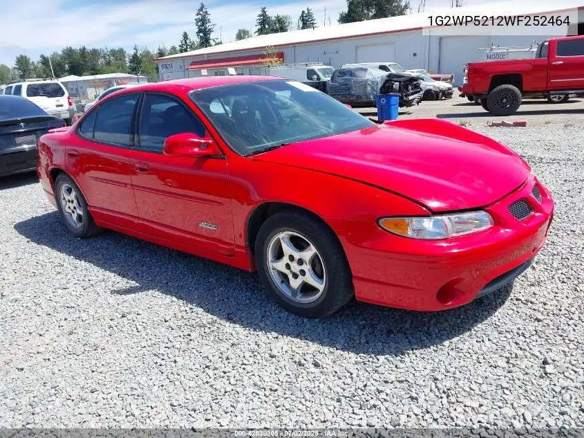 1998 Pontiac Grand Prix Gt VIN: 1G2WP5212WF252464 Lot: 42638305
