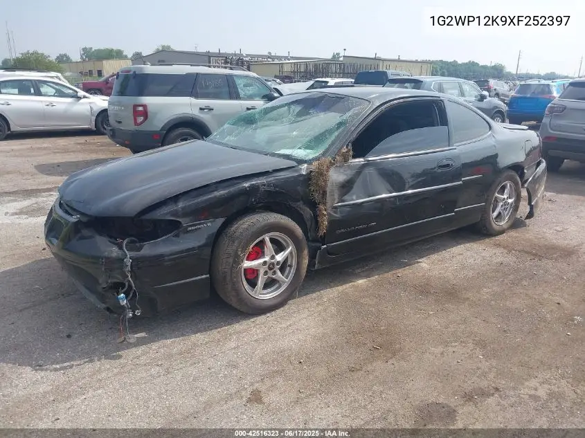 1999 Pontiac Grand Prix Gt VIN: 1G2WP12K9XF252397 Lot: 42516323