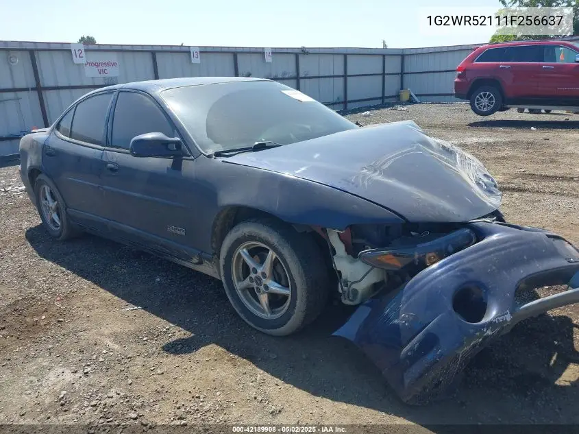 2001 Pontiac Grand Prix Gtp VIN: 1G2WR52111F256637 Lot: 42189908