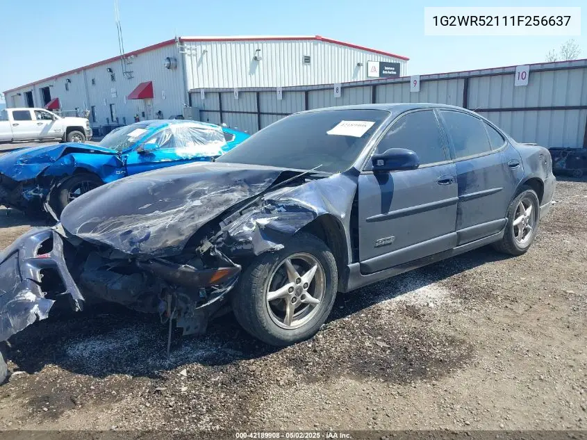 2001 Pontiac Grand Prix Gtp VIN: 1G2WR52111F256637 Lot: 42189908