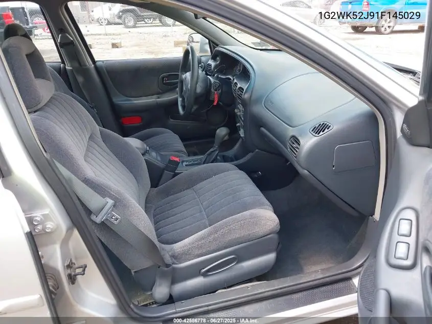 2001 Pontiac Grand Prix Se VIN: 1G2WK52J91F145029 Lot: 42586778