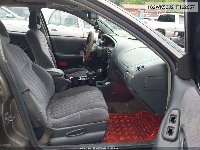 2001 Pontiac Grand Prix Se VIN: 1G2WK52J21F162657 Lot: 42634127
