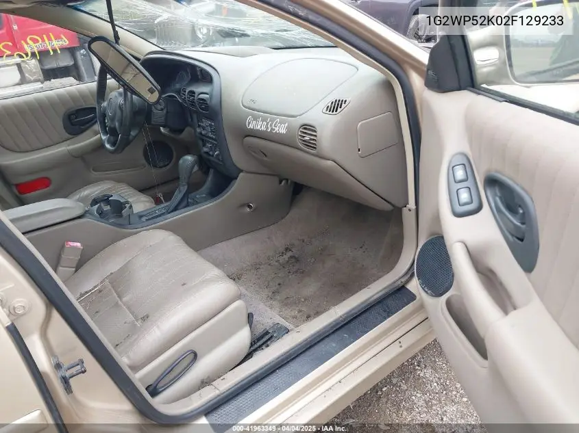 2002 Pontiac Grand Prix Gt VIN: 1G2WP52K02F129233 Lot: 41963349