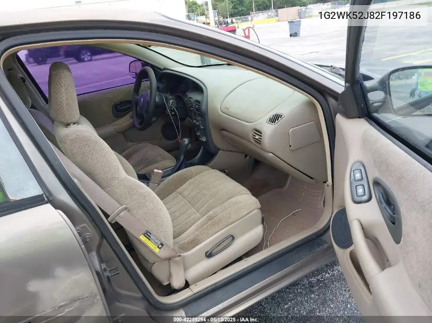 2002 Pontiac Grand Prix Se VIN: 1G2WK52J82F197186 Lot: 42259294
