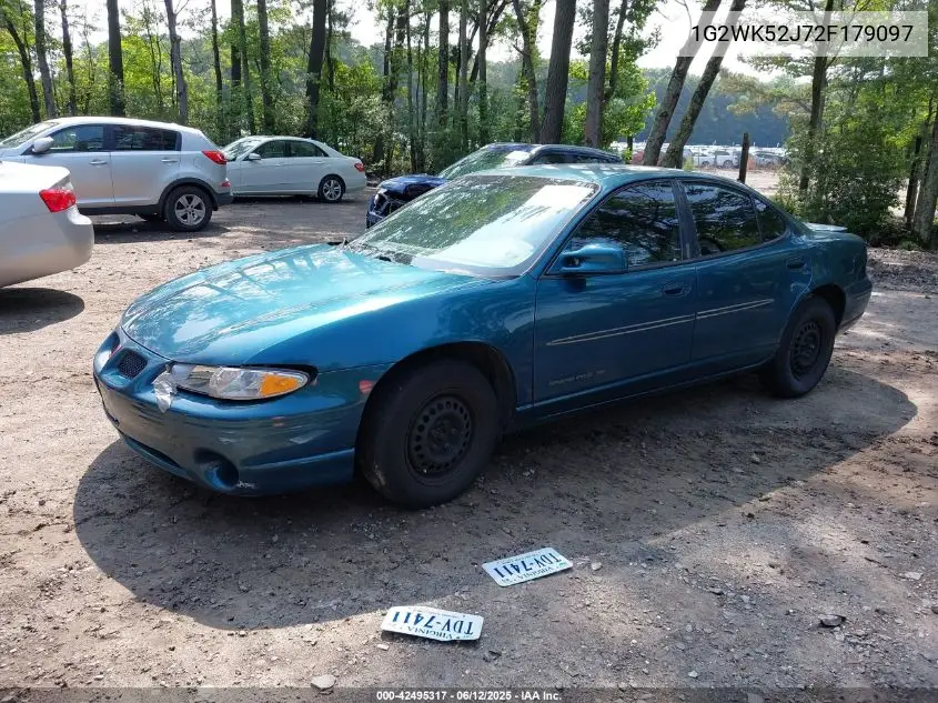 2002 Pontiac Grand Prix Se VIN: 1G2WK52J72F179097 Lot: 42495317