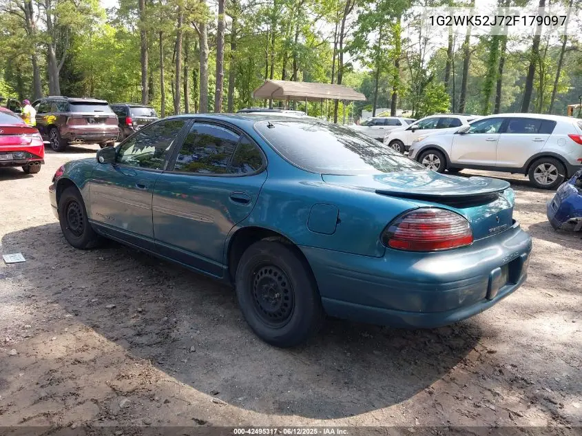 2002 Pontiac Grand Prix Se VIN: 1G2WK52J72F179097 Lot: 42495317