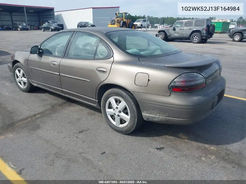 2003 Pontiac Grand Prix Se VIN: 1G2WK52J13F164984 Lot: 42071092