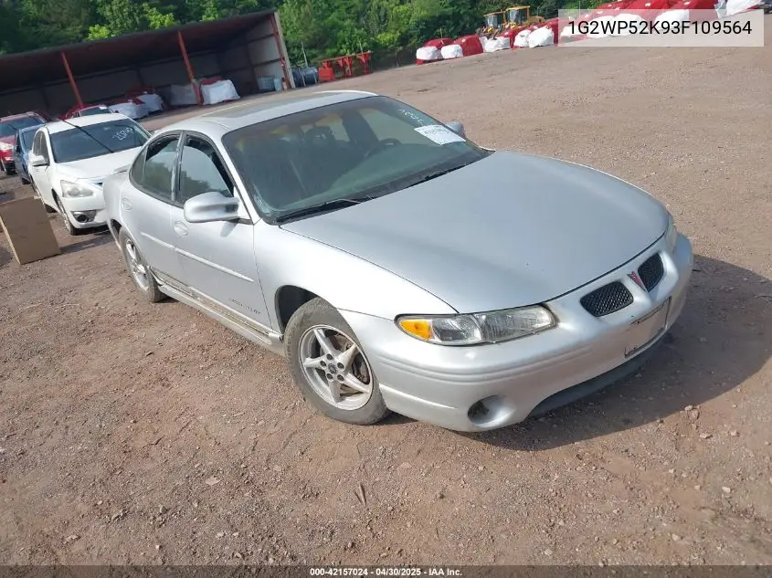 2003 Pontiac Grand Prix Gt VIN: 1G2WP52K93F109564 Lot: 42157024