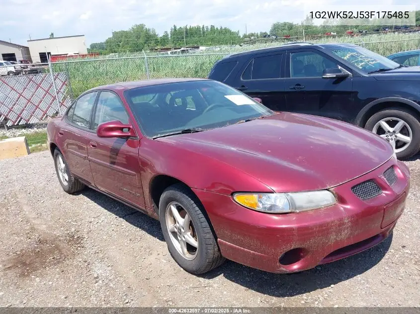 2003 Pontiac Grand Prix Se VIN: 1G2WK52J53F175485 Lot: 42632597