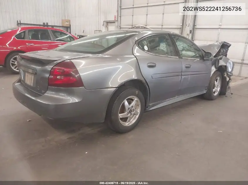 2004 Pontiac Grand Prix Gt2 VIN: 2G2WS522241256736 Lot: 42486715