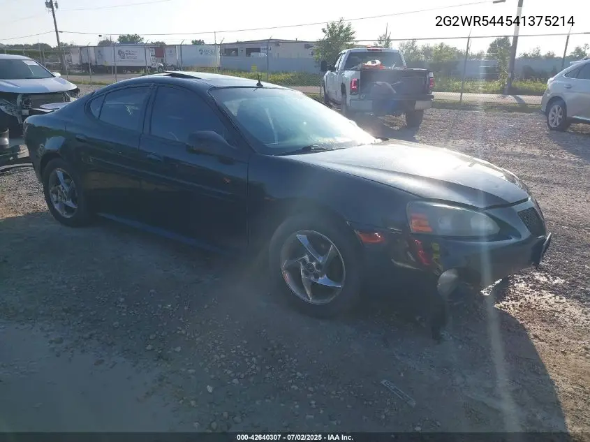 2g2wr544541375214 2G2WR544541375214 2004 Pontiac Grand Prix Gtp