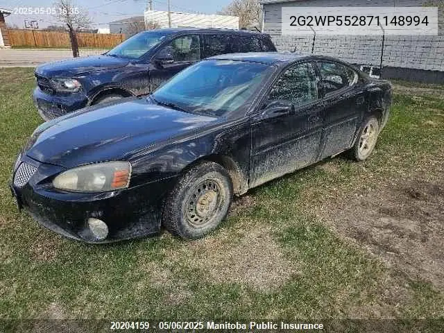 2007 Pontiac Grand Prix VIN: 2G2WP552871148994 Lot: 20204159