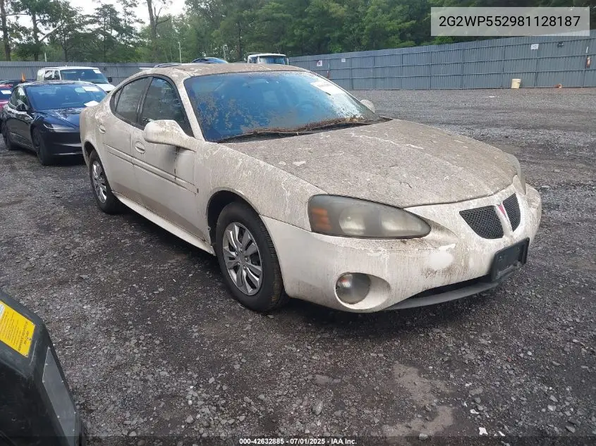 2G2WP552981128187 2008 Pontiac Grand Prix