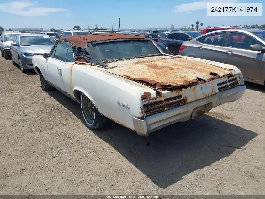 1967 Pontiac Gto VIN: 242177K141974 Lot: 42071693